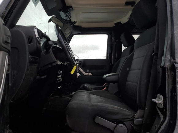 2011 Jeep Wrangler Rubicon with VIN 1J4BA6D1XBL556808, listed as a Copart auction lot 87358534 with 196,139 mi miles and Clean Title. Bid and sale history available at carsss.com. Image 7.
