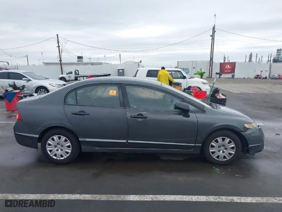 2009 Honda Civic Sdn DX-VP with VIN 2HGFA16339H344821, listed as a IAAI auction lot 41770935 with 1 mi miles. Bid and sale history available at carsss.com. Image 13.