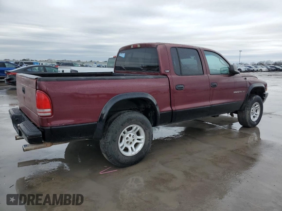 2002 Dodge Dakota SLT с VIN 1B7HG48N32S615218, выставлен на аукционе Copart как лот 46933895 с пробегом Не указан миль и Списание • Salvage title. История ставок и продаж доступна на DreamBid. Изображение 3.