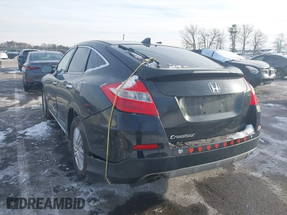 2013 Honda Crosstour EX-L z VIN 5J6TF3H59DL001546, wystawiony jako IAAI lot #41396790 z przebiegiem 168 255 mil mil oraz . Historia ofert i sprzedaży dostępna na DreamBid. Obrazek 3.