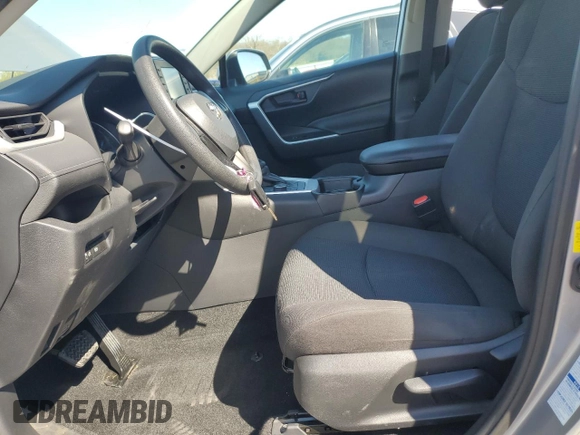2021 Toyota RAV4 Hybrid LE with VIN 2T3M6RFV2MW013499, listed as a Copart auction lot 50234635 with 49,114 mi miles and Salvage Title. Bid and sale history available at carsss.com. Image 7.