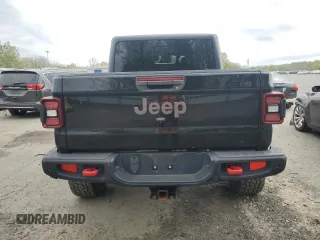 2020 Jeep Gladiator Rubicon z VIN 1C6JJTBG0LL163075, wystawiony jako Copart lot #53682075 z przebiegiem 67 083 mil mil oraz Szkoda całkowita • Salvage title. Historia ofert i sprzedaży dostępna na DreamBid. Obrazek 6.