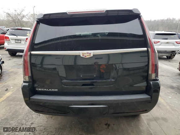 2016 Cadillac Escalade Premium Collection with VIN 1GYS4CKJ0GR267305, listed as a Copart auction lot 80732744 with 61,403 mi miles and Salvage Title. Bid and sale history available at carsss.com. Image 6.