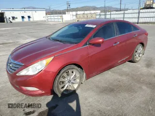 2013 Hyundai Sonata Limited with VIN 5NPEC4AC2DH543825, listed as a Copart auction lot 53912105 with 216,448 mi miles and Clean Title. Bid and sale history available at carsss.com. Image 1.