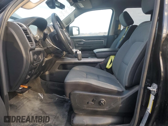 2020 Ram 1500 Big Horn with VIN 1C6RREBT3LN210589, listed as a Copart auction lot 89360805 with 54,807 mi miles and Salvage Title. Bid and sale history available at carsss.com. Image 7.