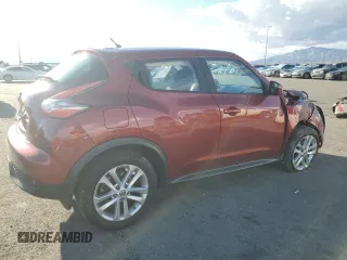 2015 Nissan Juke S with VIN JN8AF5MR6FT505058, listed as a Copart auction lot 45673585 with 96,223 mi miles and Salvage Title. Bid and sale history available at DreamBid. Image 3.
