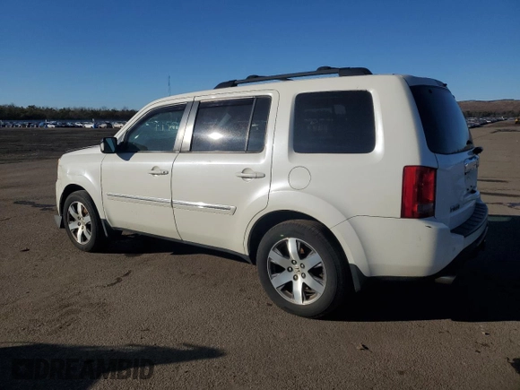 2014 Honda Pilot Touring with VIN 5FNYF4H90EB045332, listed as a Copart auction lot 42993945 with 120,248 mi miles and Salvage Title. Bid and sale history available at DreamBid. Image 2.