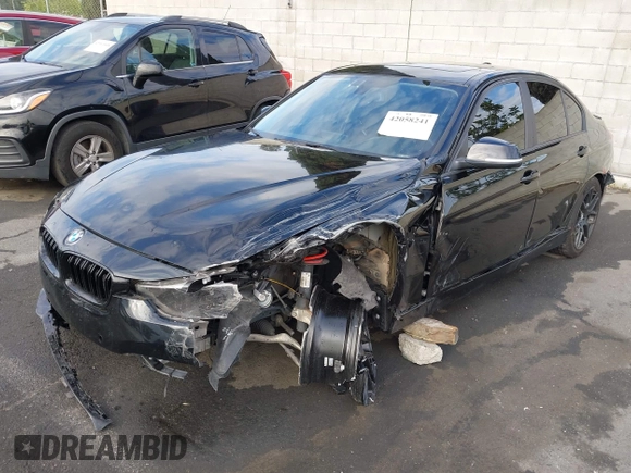 2016 BMW 3 Series 320i with VIN WBA8E1G52GNU11325, listed as a IAAI auction lot 42058241 with 104,596 mi miles and . Bid and sale history available at carsss.com. Image 6.