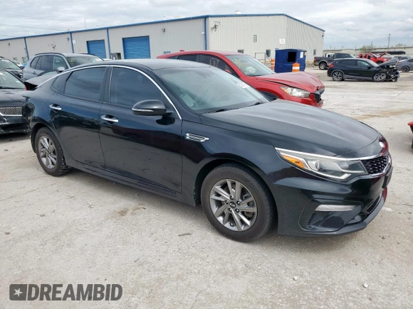 2019 Kia Optima LX with VIN 5XXGT4L3XKG307325, listed as a Copart auction lot 51004105 with 141,259 mi miles and Salvage Title. Bid and sale history available at DreamBid. Image 4.