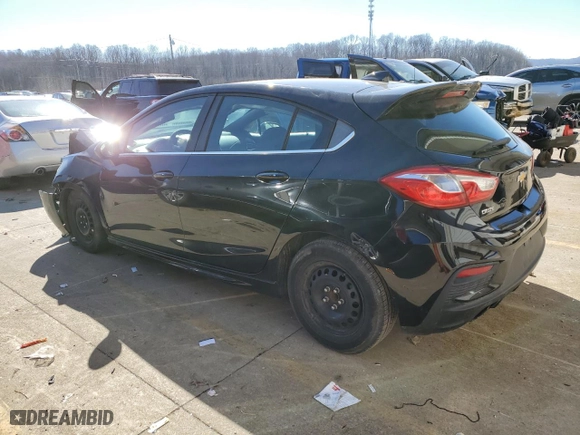 2017 Chevrolet Cruze LT with VIN 3G1BE6SM2HS506942, listed as a Copart auction lot 45208445 with 0 mi miles and Salvage Title. Bid and sale history available at carsss.com. Image 2.
