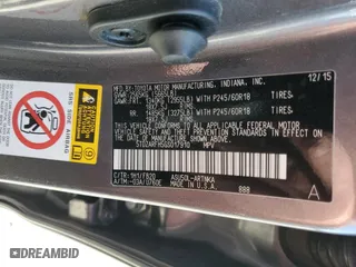 2016 Toyota Highlander LE with VIN 5TDZARFH5GS017910, listed as a Copart auction lot 47396115 with 145,625 mi miles and Salvage Title. Bid and sale history available at carsss.com. Image 14.