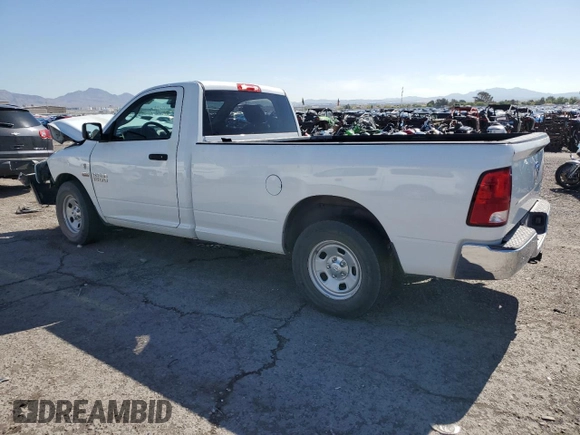2016 Ram 1500 Tradesman z VIN 3C6JR6DT6GG282434, wystawiony jako Copart lot #56062375 z przebiegiem 123 990 mil mil oraz Szkoda całkowita • Salvage title. Historia ofert i sprzedaży dostępna na DreamBid. Obrazek 2.