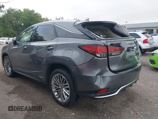 2022 Lexus RX 450h z VIN 2T2JGMDA7NC075586, wystawiony jako IAAI lot #42606238 z przebiegiem 39 423 mil mil oraz . Historia ofert i sprzedaży dostępna na DreamBid. Obrazek 3.