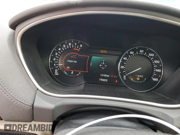 2016 Lincoln MKX Select with VIN 2LMTJ8KR3GBL62465, listed as a Copart auction lot 51335855 with 147,493 mi miles and Salvage Title. Bid and sale history available at carsss.com. Image 9.