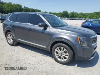 2020 Kia Telluride LX with VIN 5XYP24HC5LG025442, listed as a Copart auction lot 54984965 with 124,690 mi miles and Clean Title. Bid and sale history available at carsss.com. Image 4.
