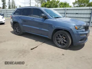 2020 Jeep Grand Cherokee Limited X with VIN 1C4RJEBGXLC152561, listed as a Copart auction lot 57058425 with 60,973 mi miles and Salvage title. Bid and sale history available at DreamBid. Image 4.