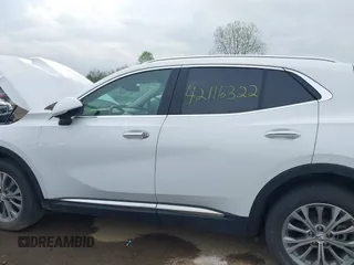 2022 Buick Envision Preferred with VIN LRBAZLR44ND126457, listed as a IAAI auction lot 42116322 with 21,450 mi miles and . Bid and sale history available at carsss.com. Image 15.