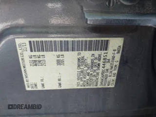 2014 Nissan Maxima S with VIN 1N4AA5AP0EC446851, listed as a IAAI auction lot 42016439 with 150,379 mi miles and . Bid and sale history available at DreamBid. Image 9.