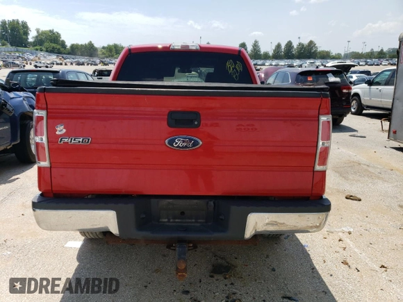 2010 Ford F-150 XL with VIN 1FTEW1E84AFA14622, listed as a Copart auction lot 62355984 with 144,578 mi miles and Salvage Title. Bid and sale history available at carsss.com. Image 6.