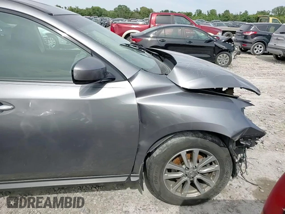 2016 Nissan Pathfinder S with VIN 5N1AR2MM4GC615237, listed as a Copart auction lot 69524584 with 0 mi miles and Salvage Title. Bid and sale history available at carsss.com. Image 11.