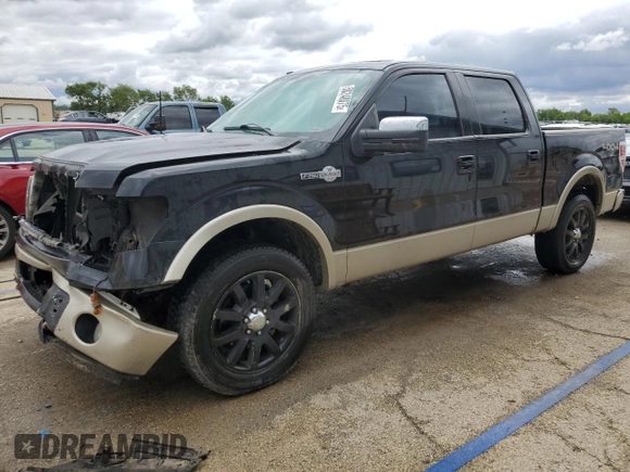 2010 Ford F-150 XL with VIN 1FTFW1EV7AKA98081, listed as a Copart auction lot 58248075 with 262,250 mi miles and Salvage title. Bid and sale history available at DreamBid. Image 1.