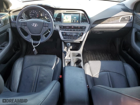 2016 Hyundai Sonata 2.4L Sport with VIN 5NPE34AF1GH355246, listed as a Copart auction lot 50570175 with 89,748 mi miles and Salvage Title. Bid and sale history available at carsss.com. Image 8.