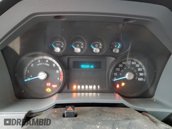 2015 Ford Super Duty F-250 SRW XL with VIN 1FD7W2B62FED31258, listed as a Copart auction lot 43535215 with 152,048 mi miles and Salvage Title. Bid and sale history available at carsss.com. Image 9.