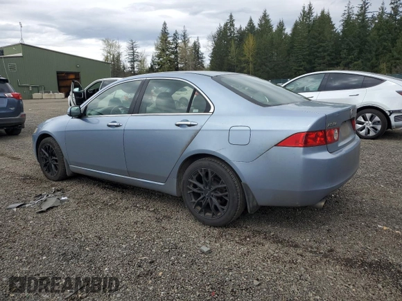 2004 Acura TSX with VIN JH4CL96854C020690, listed as a Copart auction lot 52648205 with 184,456 mi miles and Salvage Title. Bid and sale history available at carsss.com. Image 2.