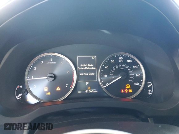 2020 Lexus IS 300 with VIN JTHDA1D27L5108881, listed as a Copart auction lot 46717135 with 41,560 mi miles and Salvage title. Bid and sale history available at DreamBid. Image 9.