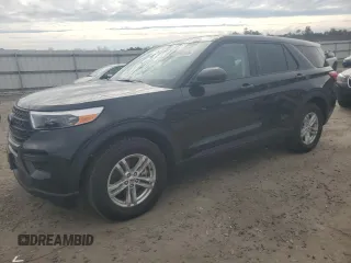 2022 Ford Explorer with VIN 1FMSK8BB8NGC43243, listed as a Copart auction lot 46482465 with 5,946 mi miles and Salvage Title. Bid and sale history available at carsss.com. Image 1.