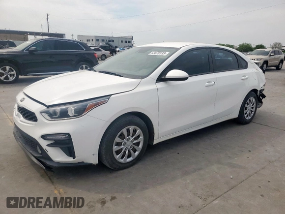 2019 Kia Forte LXS with VIN 3KPF24AD8KE106798, listed as a Copart auction lot 53078135 with 66,407 mi miles and Clean Title. Bid and sale history available at carsss.com. Image 1.