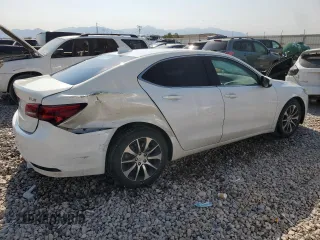 2015 Acura TLX with VIN 19UUB1F37FA012914, listed as a Copart auction lot 64904394 with 178,380 mi miles and Salvage Title. Bid and sale history available at carsss.com. Image 3.