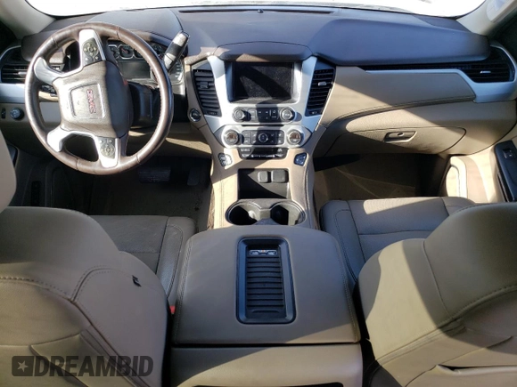 2017 GMC Yukon XL SLT with VIN 1GKS1GKC8HR244920, listed as a Copart auction lot 74199764 with 151,777 mi miles and Salvage Title. Bid and sale history available at DreamBid. Image 8.