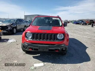 2016 Jeep Renegade Trailhawk with VIN ZACCJBCT5GPE29036, listed as a Copart auction lot 50270905 with Not Provided miles and Salvage Title. Bid and sale history available at carsss.com. Image 10.