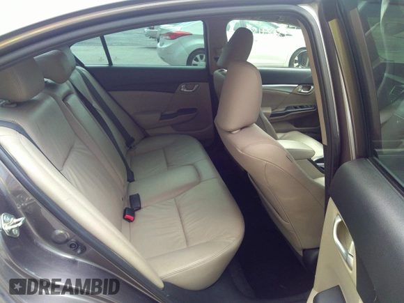 2015 Honda Civic Sedan EX-L with VIN 19XFB2F9XFE010430, listed as a IAAI auction lot 37841925 with 151,009 mi miles. Bid and sale history available at carsss.com. Image 8.