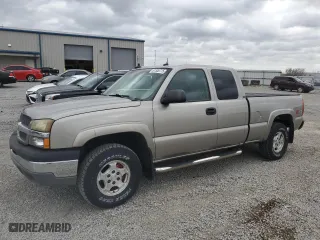 2003 Chevrolet Silverado 1500 LT with VIN 2GCEK19TX31134090, listed as a Copart auction lot 51530775 with 129,982 mi miles and Salvage Title. Bid and sale history available at carsss.com. Image 1.