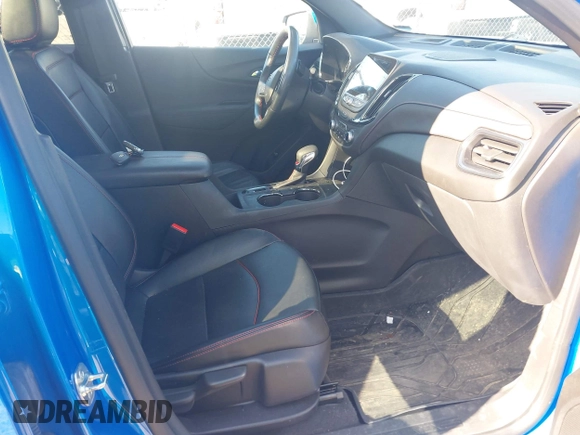 2024 Chevrolet Equinox RS with VIN 3GNAXMEG1RS150810, listed as a IAAI auction lot 41985283 with 36,237 mi miles and . Bid and sale history available at DreamBid. Image 5.