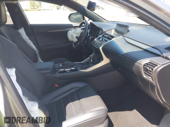2017 Lexus NX with VIN JTJYARBZ1H2072015, listed as a IAAI auction lot 42092688 with 86,523 mi miles. Bid and sale history available at carsss.com. Image 5.