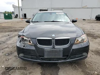 2007 BMW 3 Series 328i with VIN WBAVA33507KX82971, listed as a Copart auction lot 54677725 with 135,759 mi miles and Salvage Title. Bid and sale history available at DreamBid. Image 5.