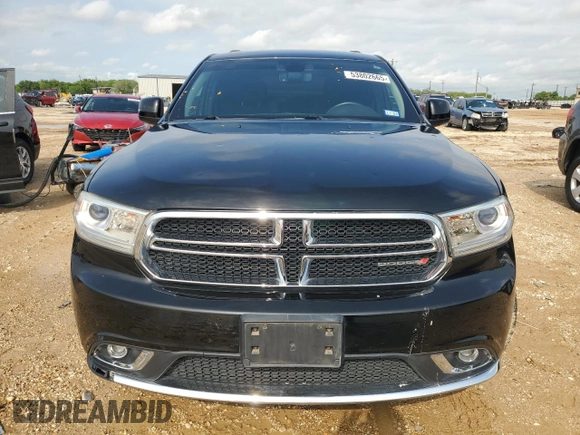 2019 Dodge Durango SXT Plus with VIN 1C4RDHAG5KC701043, listed as a Copart auction lot 53802665 with 65,370 mi miles and Salvage title. Bid and sale history available at DreamBid. Image 5.