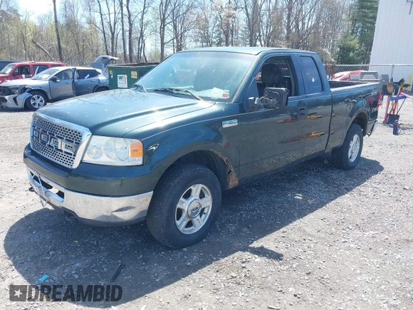 2006 Ford F-150 STX with VIN 1FTRX14WX6FB34558, listed as a IAAI auction lot 42146556 with 205,932 mi miles. Bid and sale history available at carsss.com. Image 2.