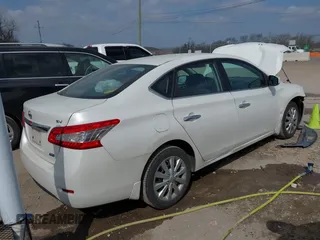 2013 Nissan Sentra SV with VIN 3N1AB7AP8DL780554, listed as a IAAI auction lot 41791955 with 81,479 mi miles. Bid and sale history available at carsss.com. Image 4.