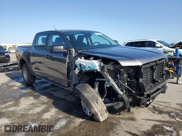 2024 Ford Ranger XL with VIN 1FTER4PH5RLE69191, listed as a Copart auction lot 54890885 with 8,046 mi miles and Salvage title. Bid and sale history available at DreamBid. Image 4.