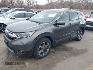 2018 Honda CR-V EX-L with VIN 7FARW2H81JE102703, listed as a IAAI auction lot 41797016 with 77,792 mi miles. Bid and sale history available at carsss.com. Image 17.