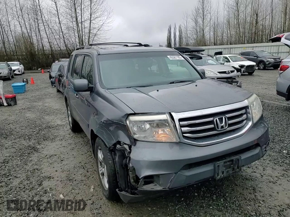 2013 Honda Pilot EX-L with VIN 5FNYF4H62DB050858, listed as a Copart auction lot 45587785 with 177,775 mi miles and Salvage Title. Bid and sale history available at carsss.com. Image 12.