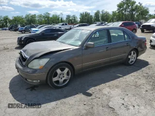 2005 Lexus LS 430 z VIN JTHBN36F355011851, wystawiony jako Copart lot #57488565 z przebiegiem 167 442 mil mil oraz Szkoda całkowita • Salvage title. Historia ofert i sprzedaży dostępna na DreamBid. Obrazek 1.