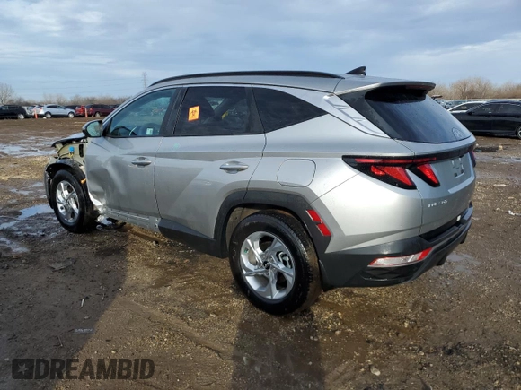 2024 Hyundai Tucson SEL with VIN 5NMJB3DEXRH405964, listed as a Copart auction lot 46084355 with 19,968 mi miles and Salvage Title. Bid and sale history available at carsss.com. Image 2.