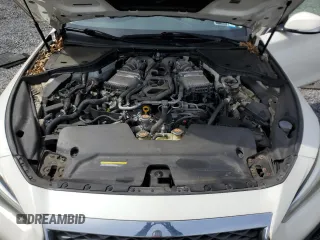 2018 Infiniti Q50 3.0t LUXE with VIN JN1EV7AR9JM433505, listed as a Copart auction lot 51435535 with 108,232 mi miles and Salvage Title. Bid and sale history available at carsss.com. Image 11.