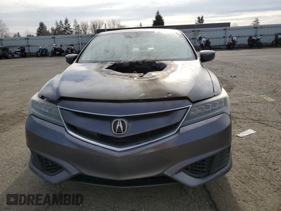 2017 Acura ILX w/Premium Pkg with VIN 19UDE2F77HA012818, listed as a Copart auction lot 46895675 with 106,162 mi miles and Salvage Title. Bid and sale history available at carsss.com. Image 5.