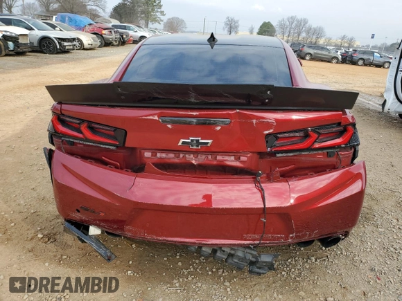 2018 Chevrolet Camaro ZL1 with VIN 1G1FJ1R60J0149068, listed as a Copart auction lot 44157975 with 60,385 mi miles and Salvage Title. Bid and sale history available at DreamBid. Image 6.